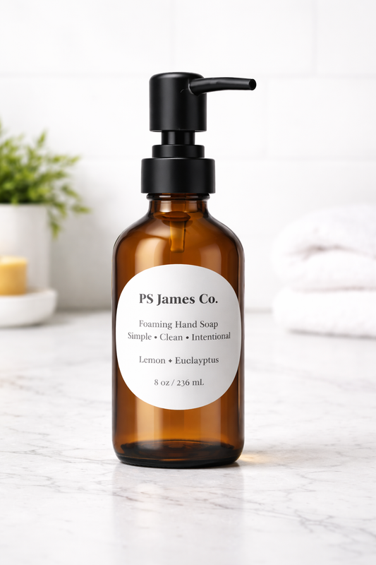 Fresh Homemade Foam Hand Soap